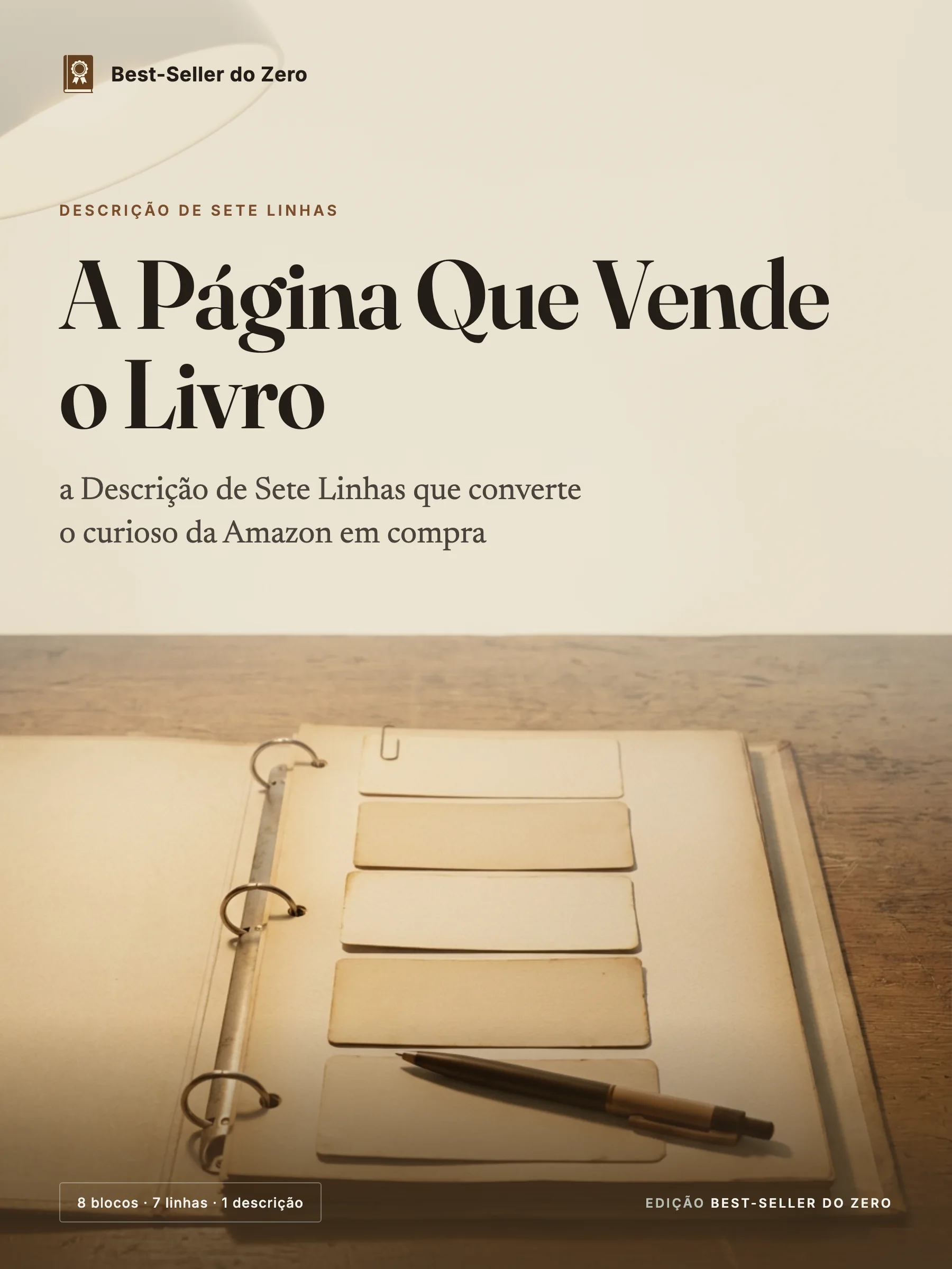 Capa do guia A Página Que Vende o Livro